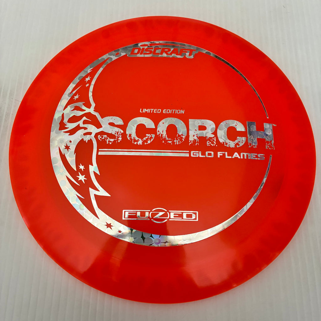 Discraft Limited Edition GLO Flame Pattern Fuzed Z Scorch 11/6/-2/-2