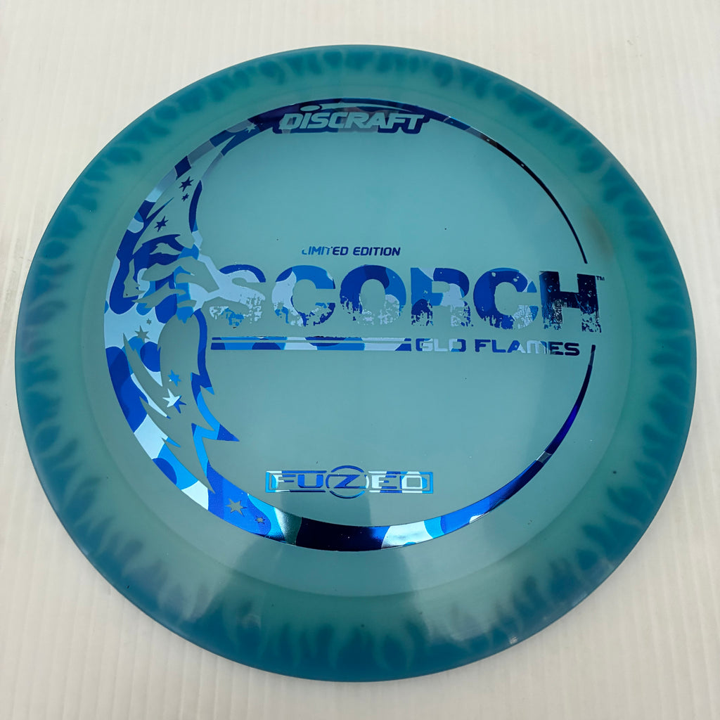 Discraft Limited Edition GLO Flame Pattern Fuzed Z Scorch 11/6/-2/-2