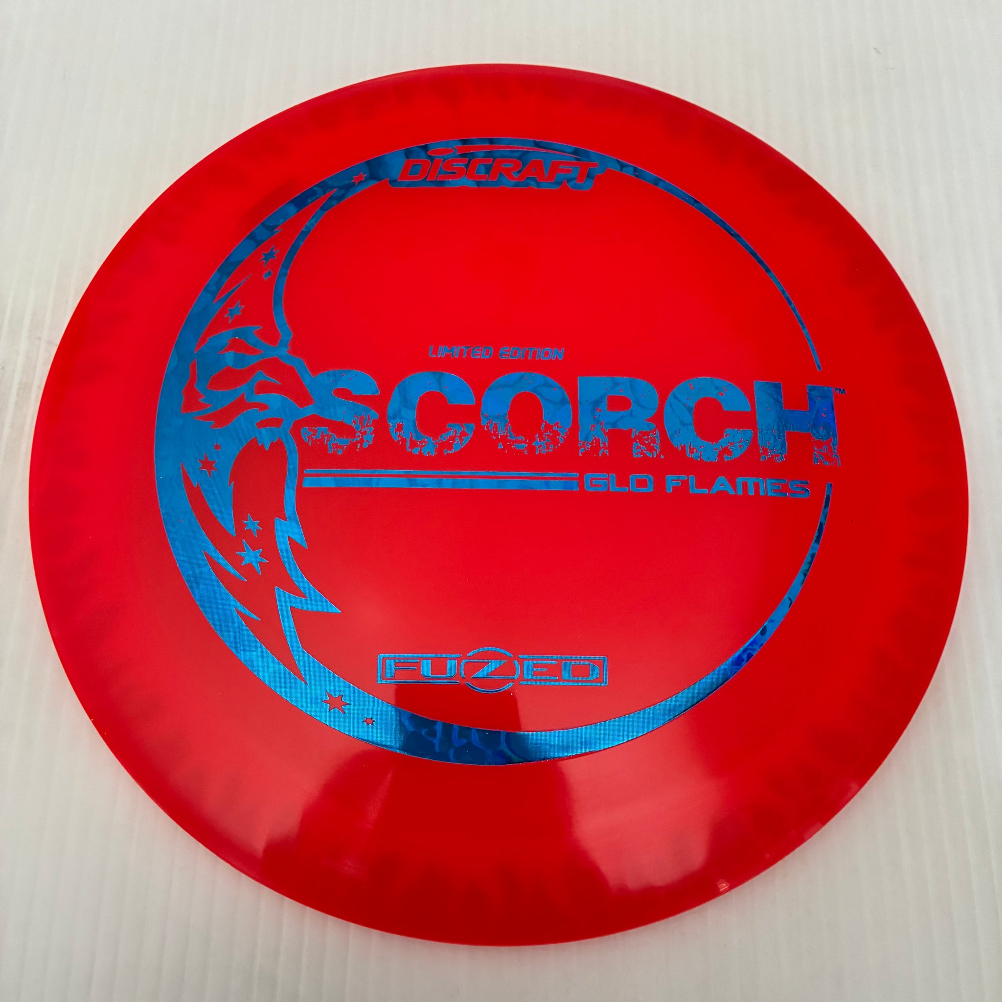 Discraft Limited Edition GLO Flame Pattern Fuzed Z Scorch 11/6/-2/-2