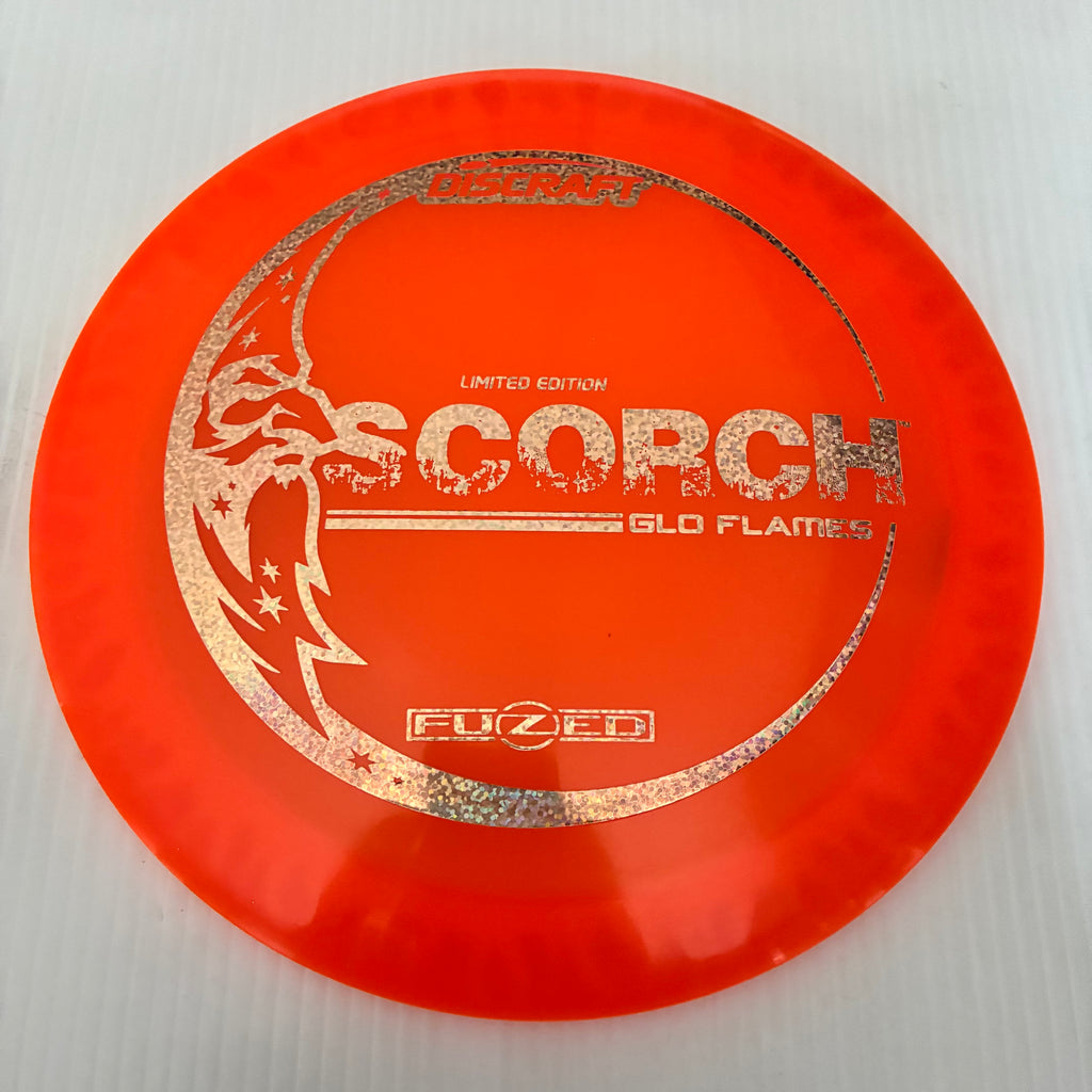 Discraft Limited Edition GLO Flame Pattern Fuzed Z Scorch 11/6/-2/-2
