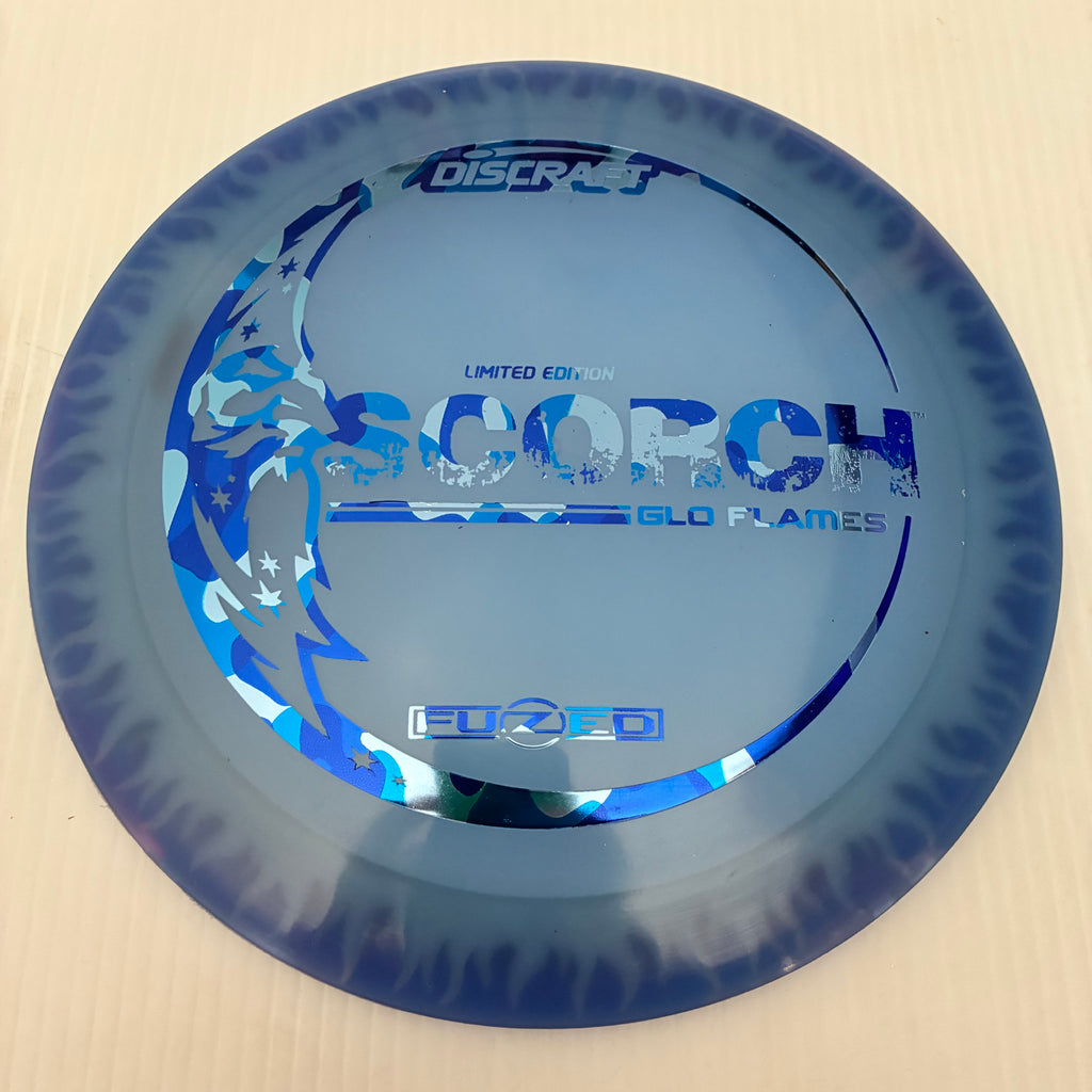Discraft Limited Edition GLO Flame Pattern Fuzed Z Scorch 11/6/-2/-2