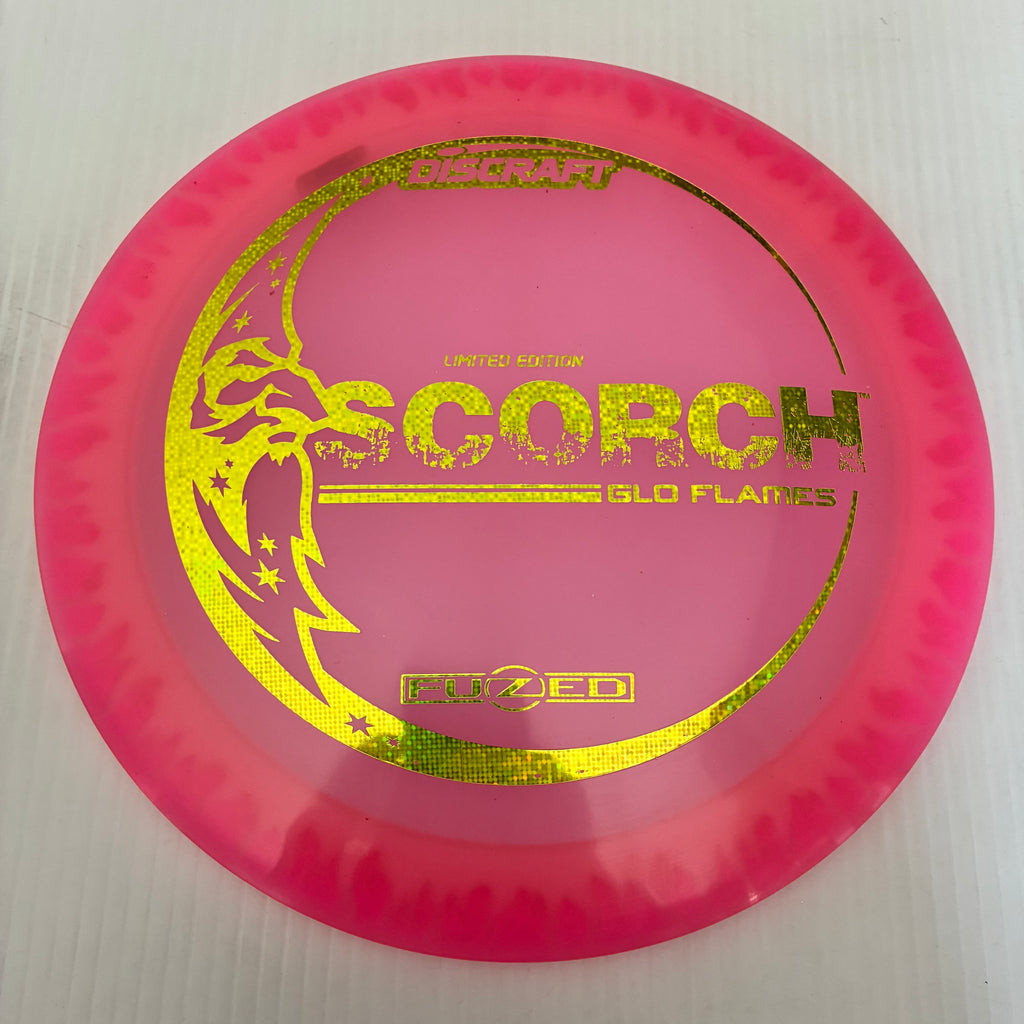 Discraft Limited Edition GLO Flame Pattern Fuzed Z Scorch 11/6/-2/-2