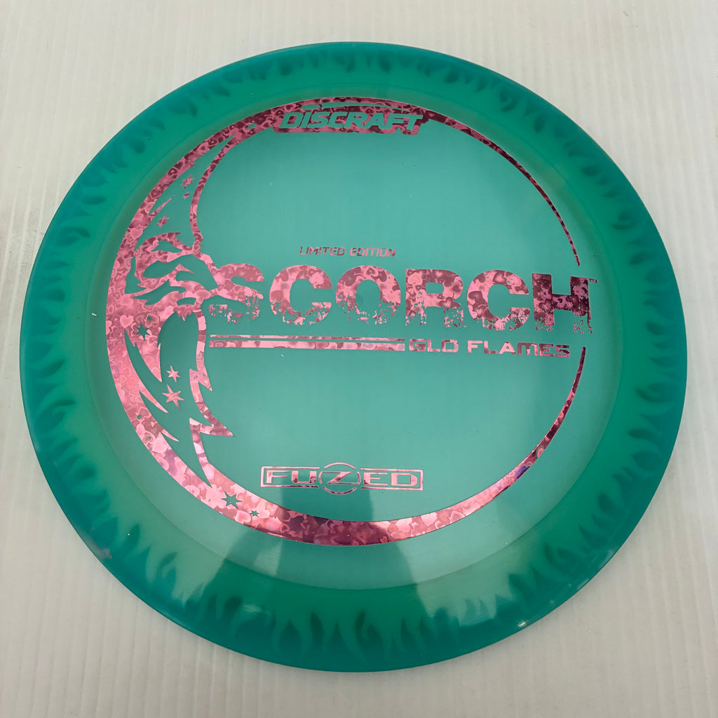 Discraft Limited Edition GLO Flame Pattern Fuzed Z Scorch 11/6/-2/-2