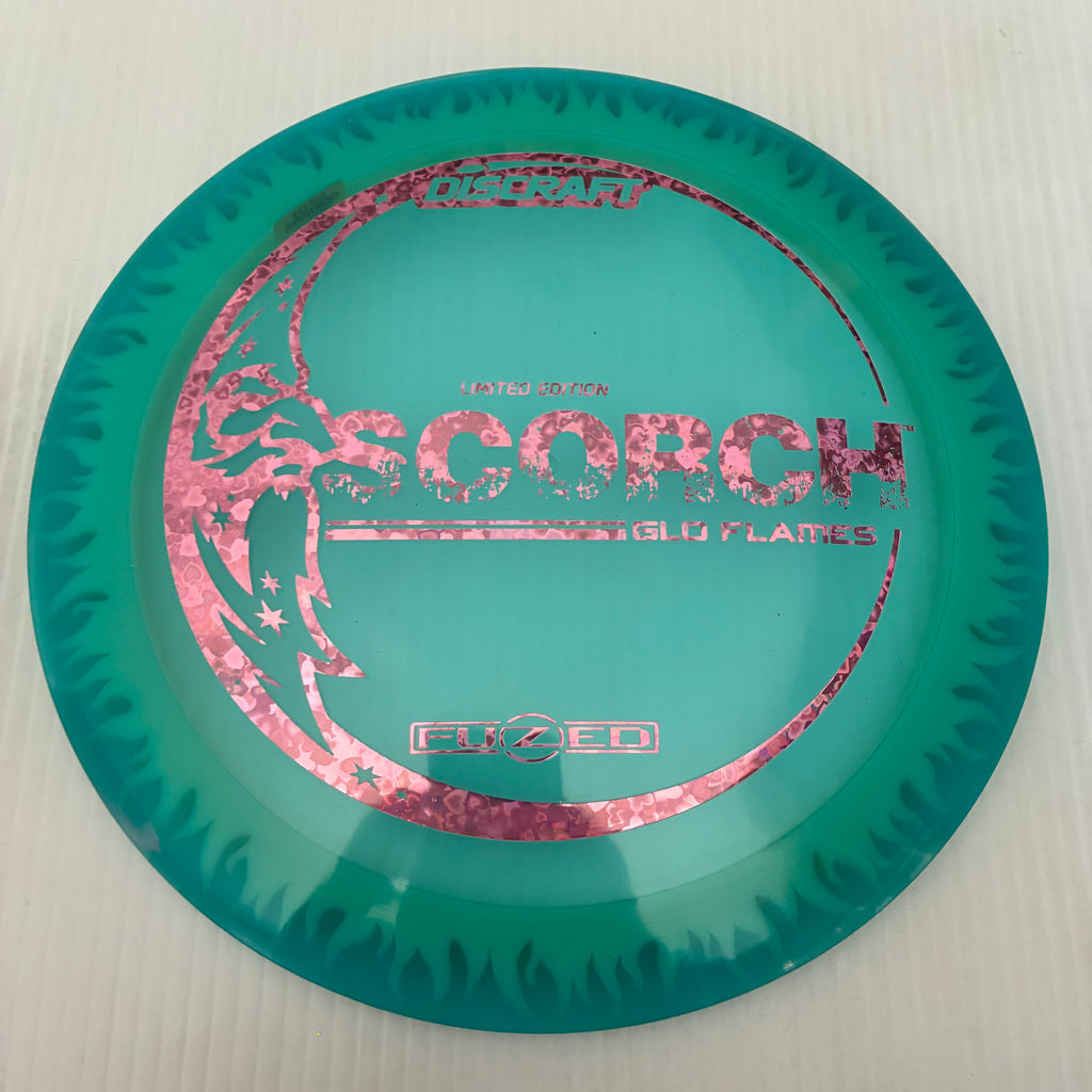 Discraft Limited Edition GLO Flame Pattern Fuzed Z Scorch 11/6/-2/-2