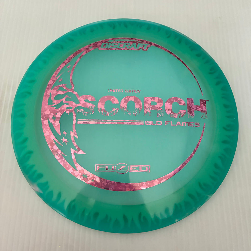Discraft Limited Edition GLO Flame Pattern Fuzed Z Scorch 11/6/-2/-2