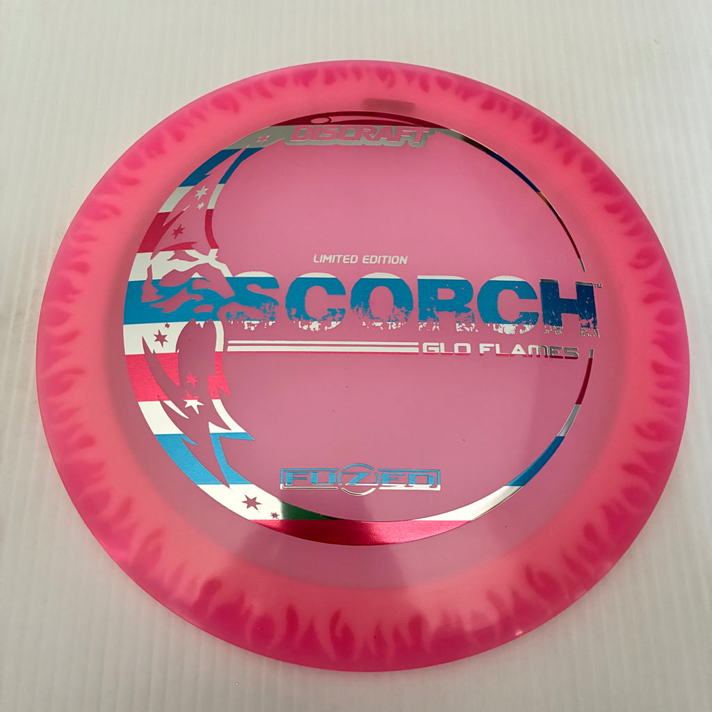 Discraft Limited Edition GLO Flame Pattern Fuzed Z Scorch 11/6/-2/-2