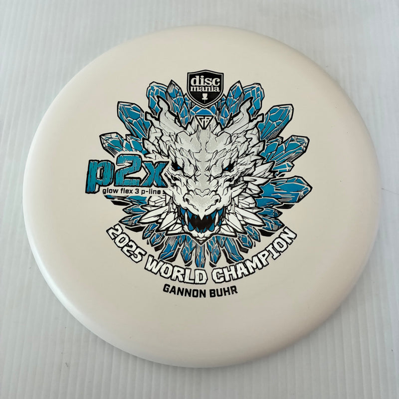 Discmania 2025 Gannon Buhr World Champion Glow Flex 3 P-Line P2x 2/3/0/1