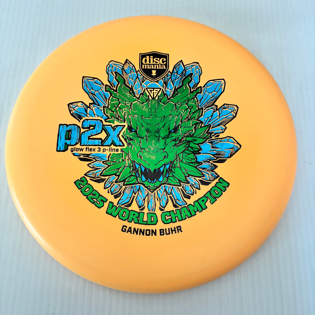 Discmania 2025 Gannon Buhr World Champion Glow Flex 3 P-Line P2x 2/3/0/1