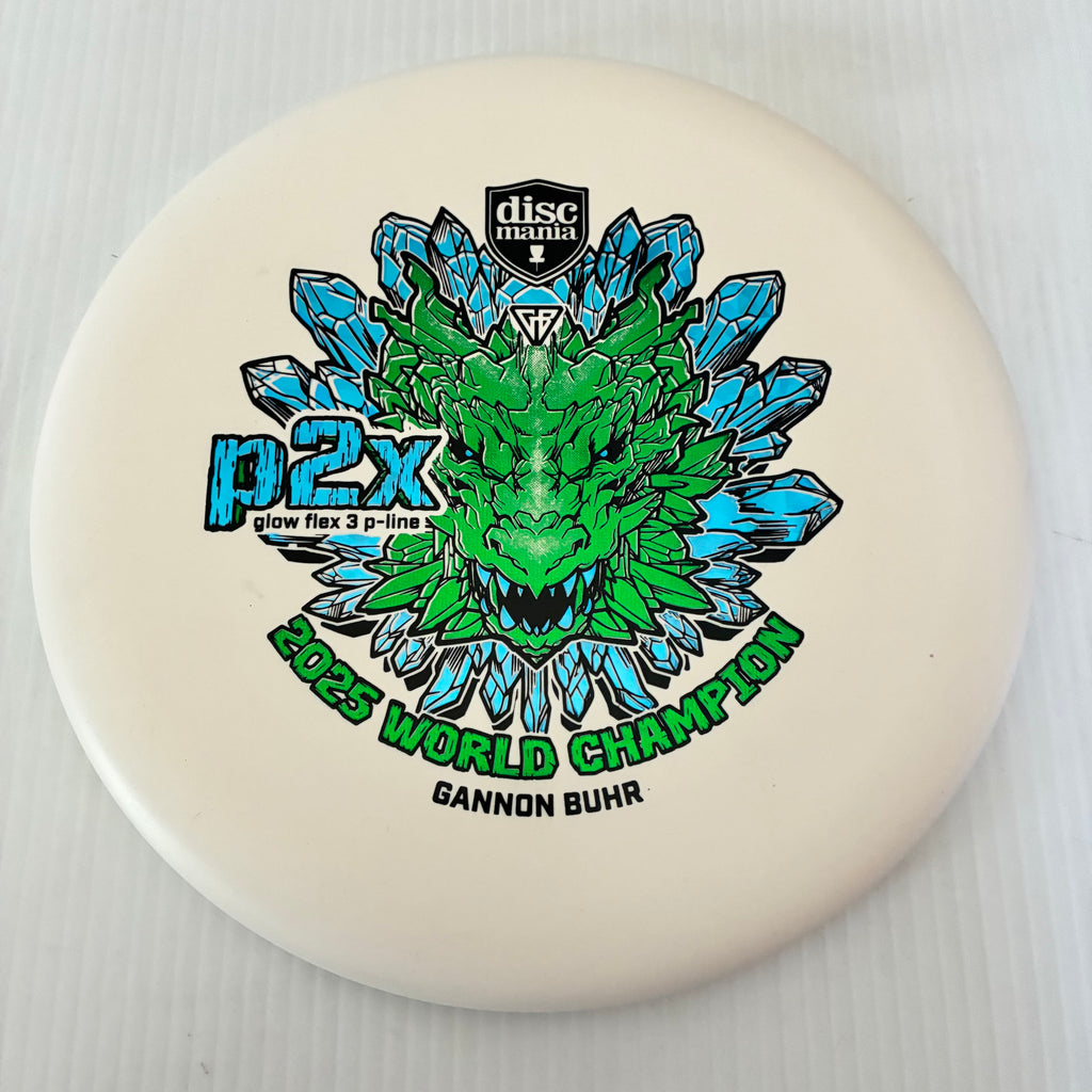 Discmania 2025 Gannon Buhr World Champion Glow Flex 3 P-Line P2x 2/3/0/1
