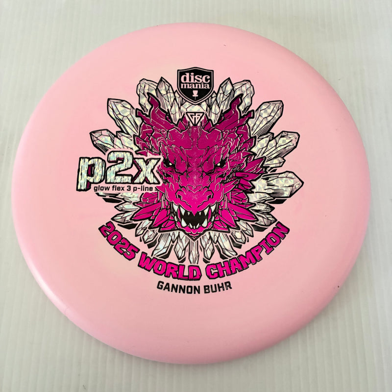Discmania 2025 Gannon Buhr World Champion Glow Flex 3 P-Line P2x 2/3/0/1
