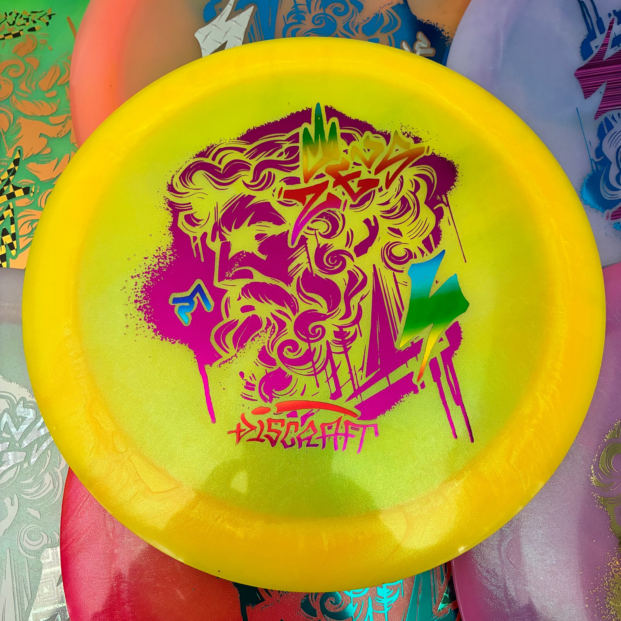 Discraft Limited Edition Colorshift Z Swirl Zeus 12/5/-1/3