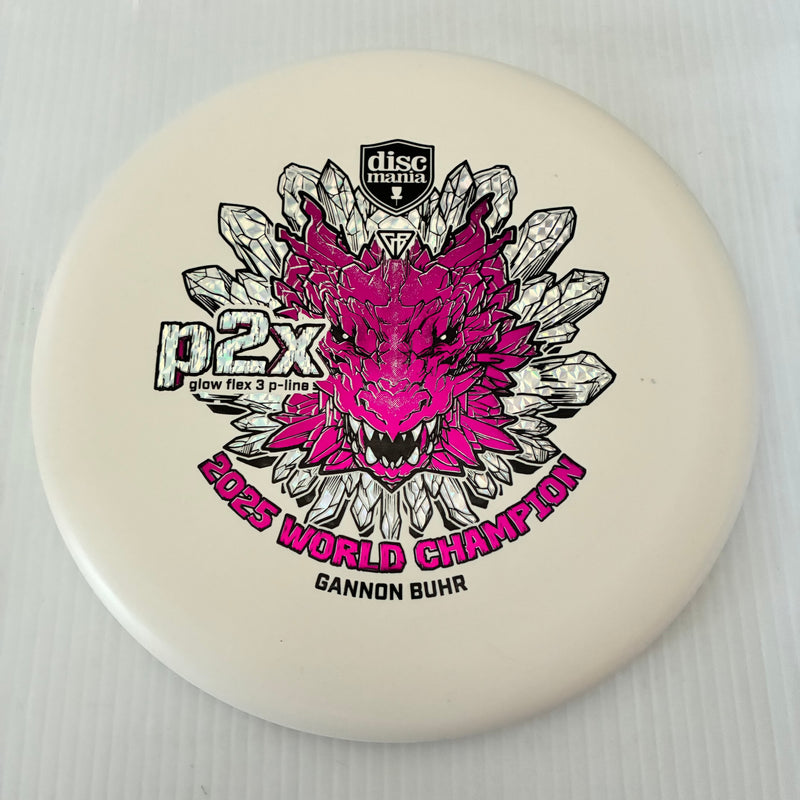Discmania 2025 Gannon Buhr World Champion Glow Flex 3 P-Line P2x 2/3/0/1