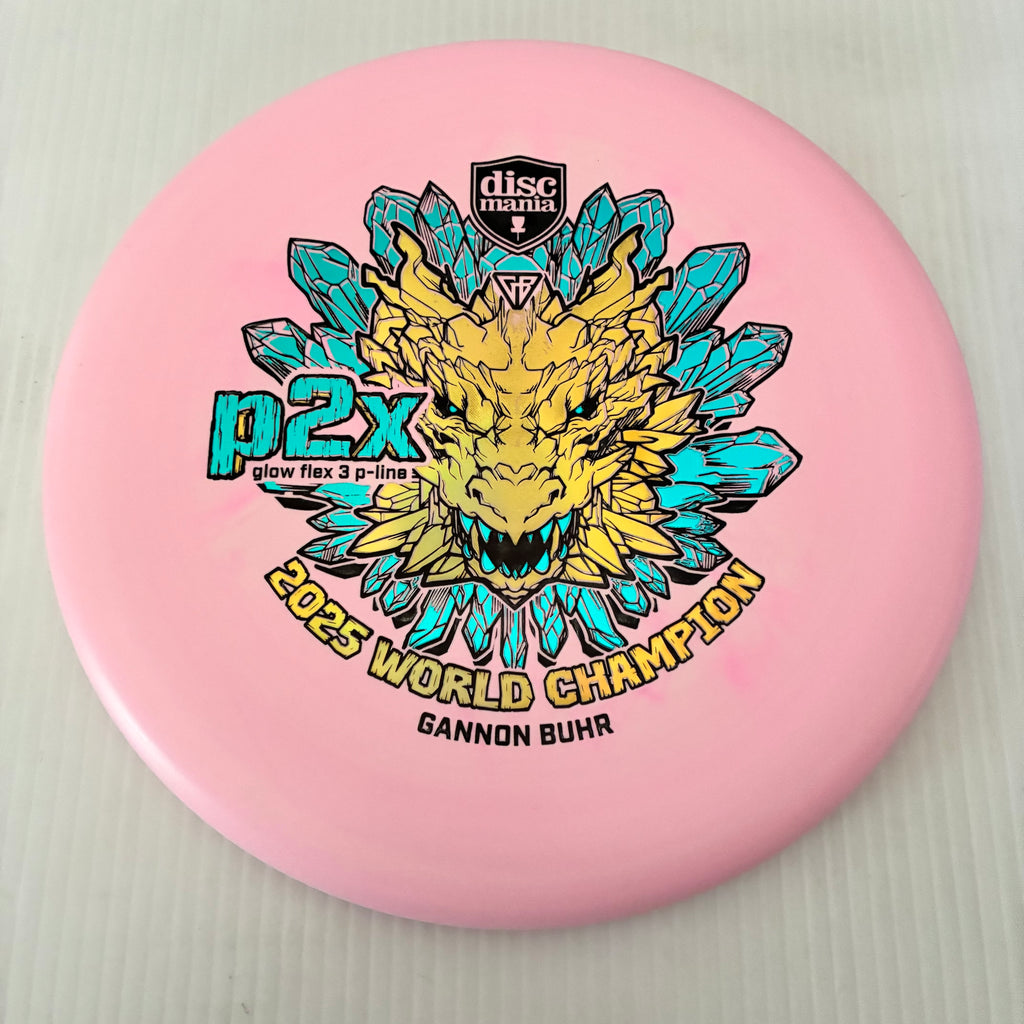 Discmania 2025 Gannon Buhr World Champion Glow Flex 3 P-Line P2x 2/3/0/1