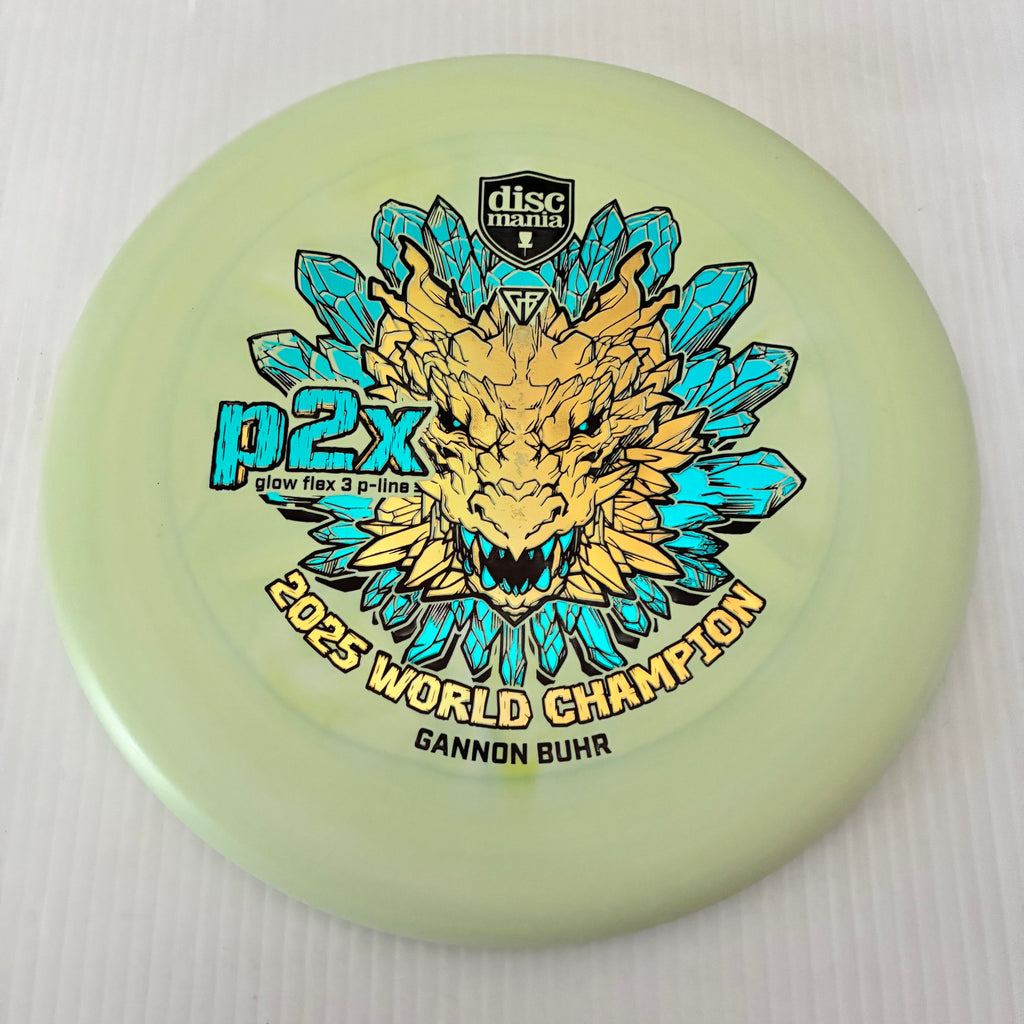 Discmania 2025 Gannon Buhr World Champion Glow Flex 3 P-Line P2x 2/3/0/1