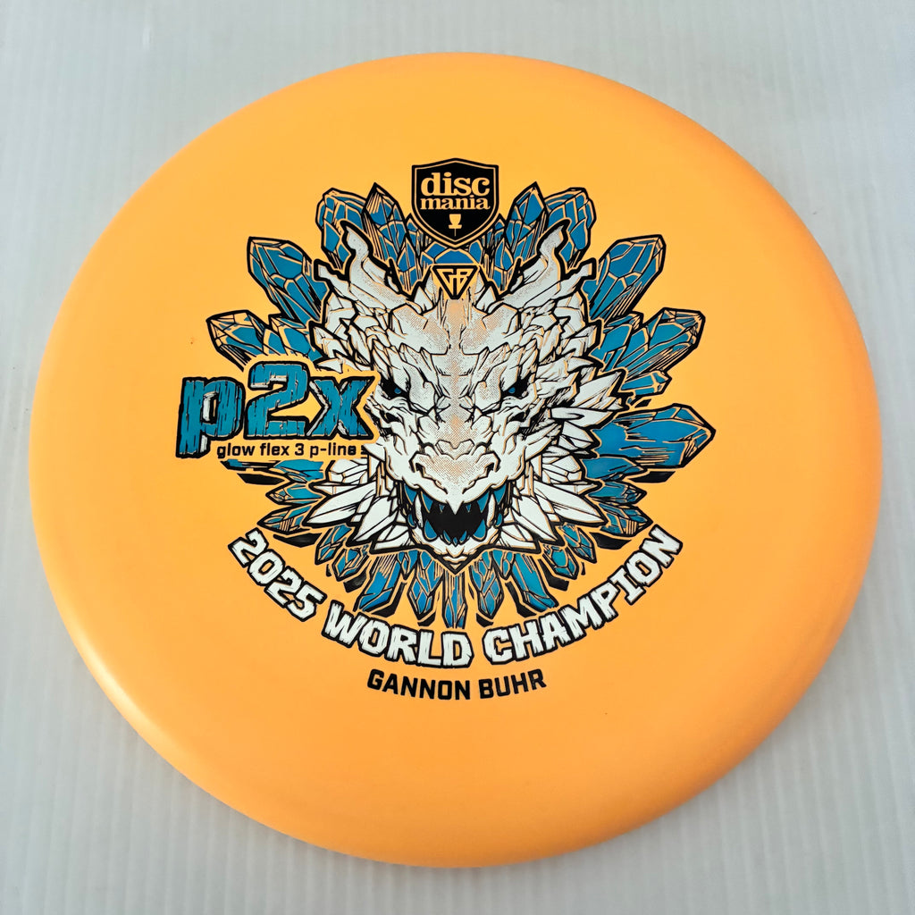 Discmania 2025 Gannon Buhr World Champion Glow Flex 3 P-Line P2x 2/3/0/1