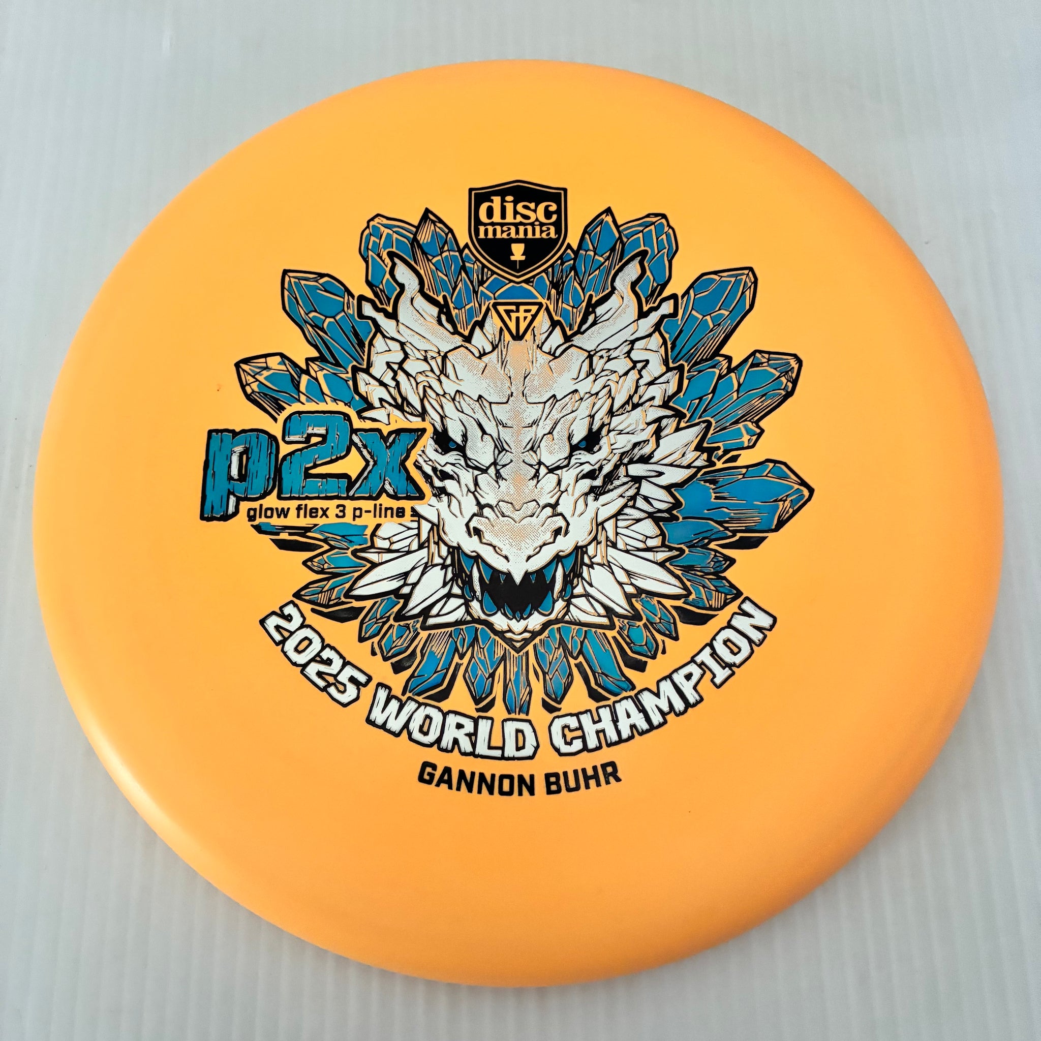 Discmania 2025 Gannon Buhr World Champion Glow Flex 3 P-Line P2x 2/3/0/1