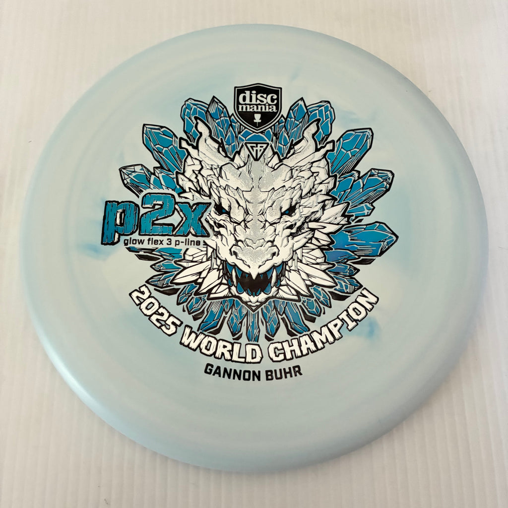 Discmania 2025 Gannon Buhr World Champion Glow Flex 3 P-Line P2x 2/3/0/1