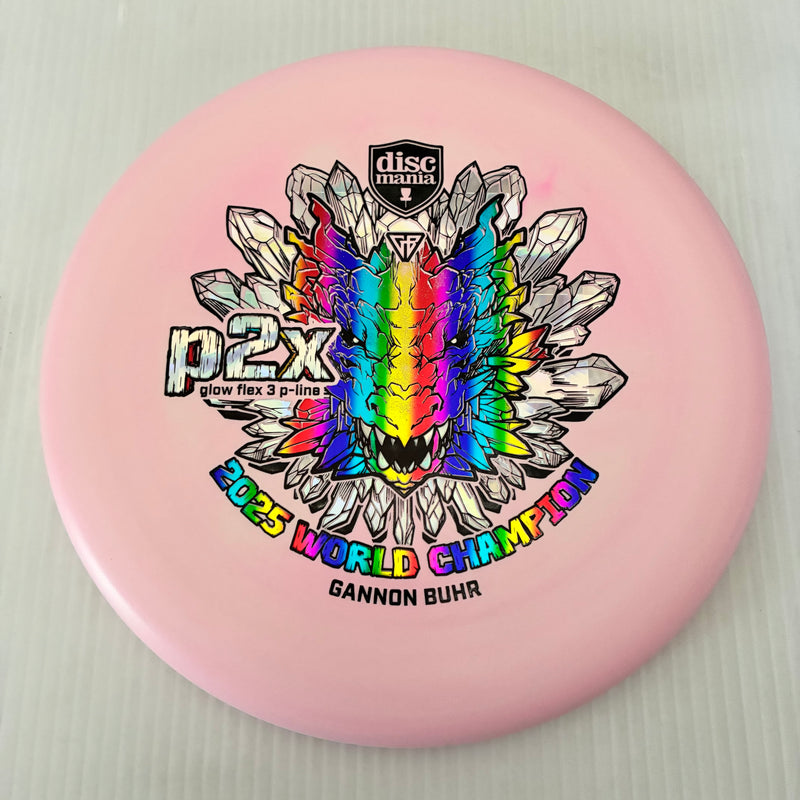 Discmania 2025 Gannon Buhr World Champion Glow Flex 3 P-Line P2x 2/3/0/1