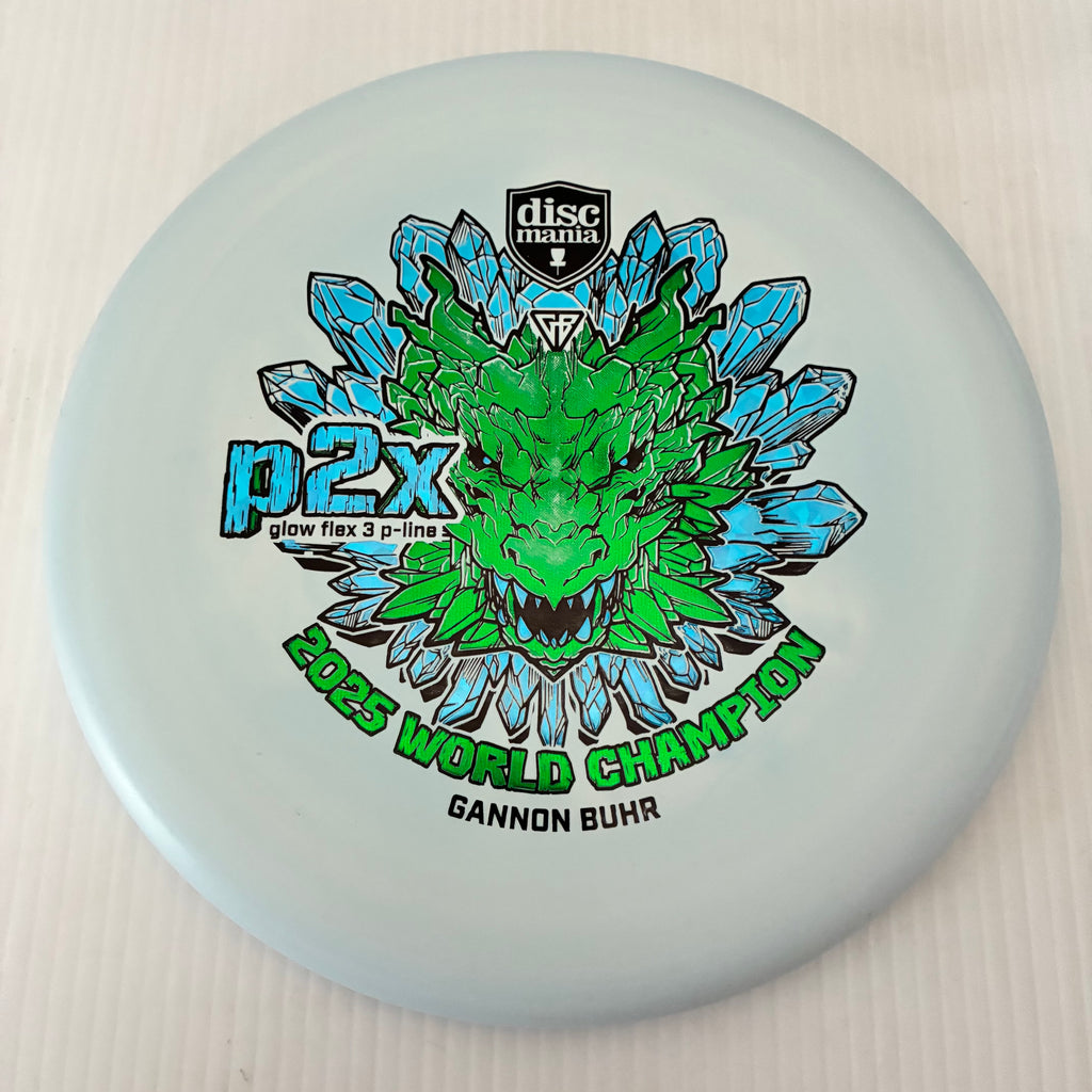 Discmania 2025 Gannon Buhr World Champion Glow Flex 3 P-Line P2x 2/3/0/1