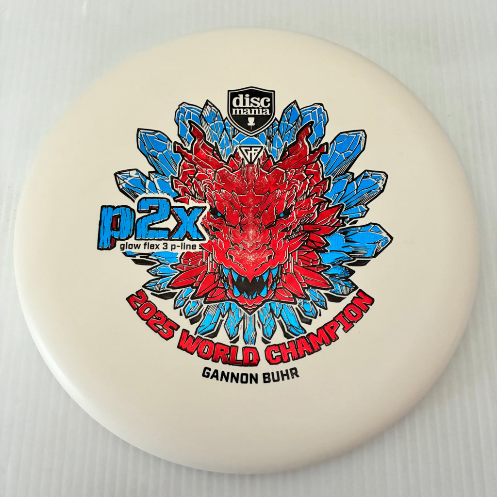 Discmania 2025 Gannon Buhr World Champion Glow Flex 3 P-Line P2x 2/3/0/1