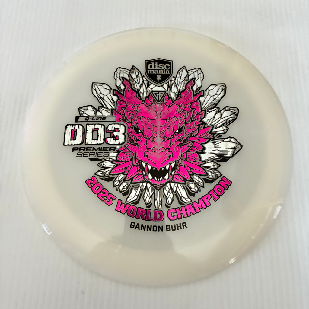 Discmania 2025 Gannon Buhr World Champion Premier Series Q-Line DD3 12/5/-1/3