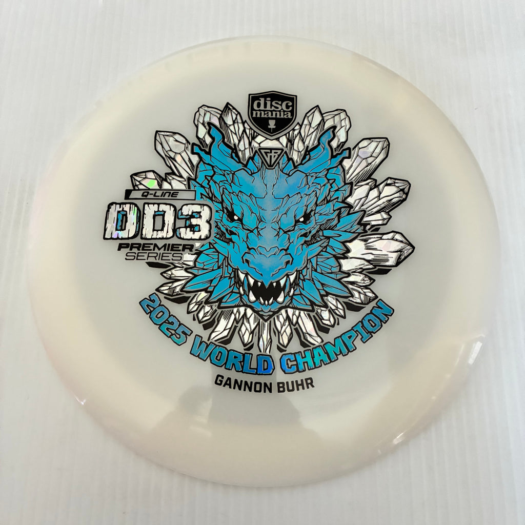 Discmania 2025 Gannon Buhr World Champion Premier Series Q-Line DD3 12/5/-1/3