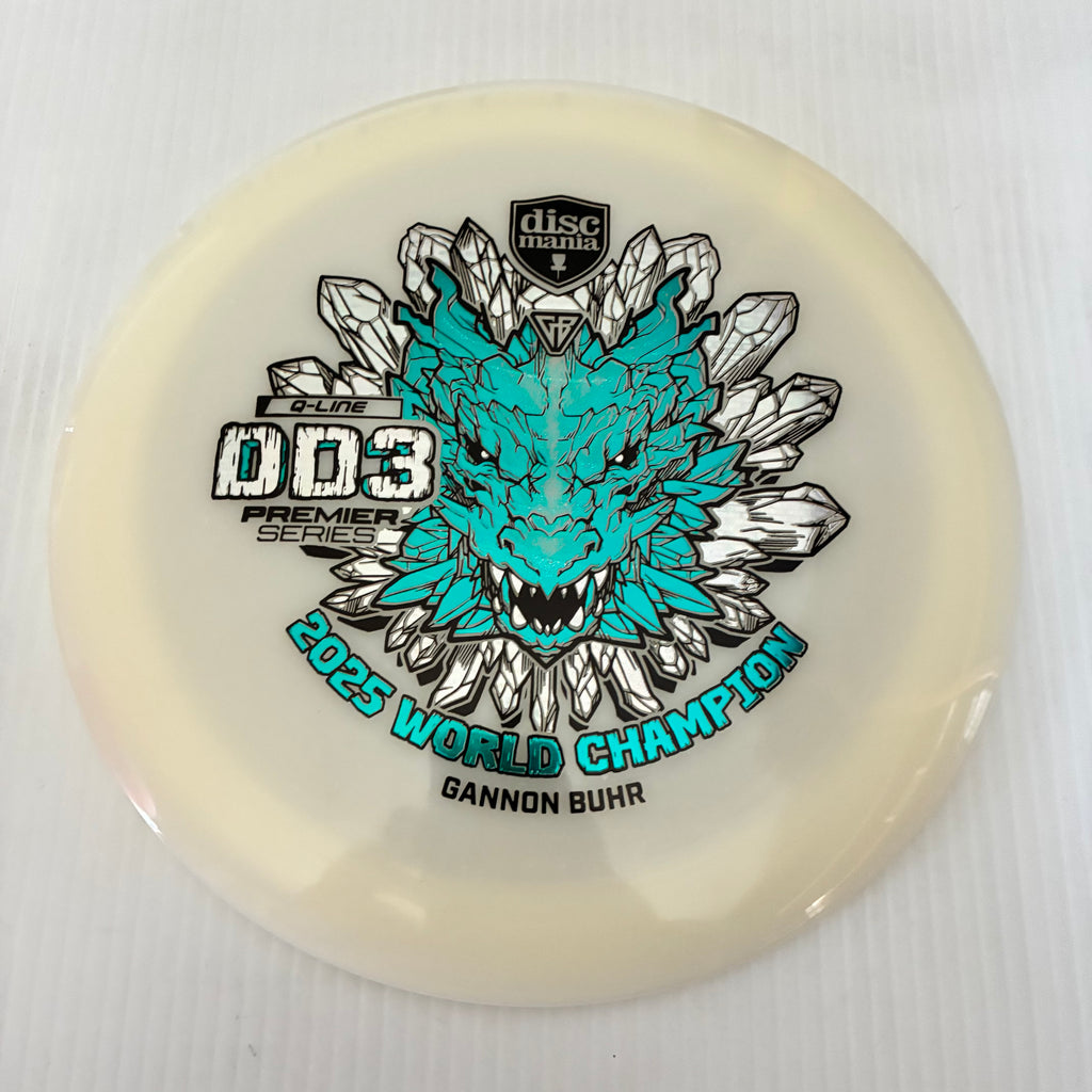 Discmania 2025 Gannon Buhr World Champion Premier Series Q-Line DD3 12/5/-1/3