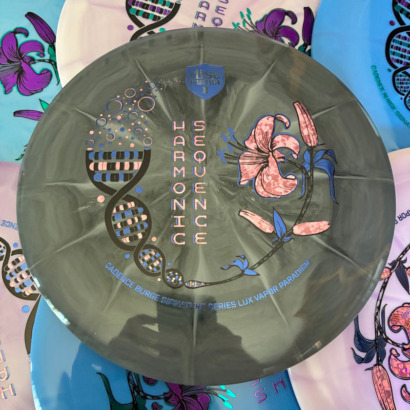 Discmania Harmonic Sequence Cadence Burge Signature Series Lux Vapor Paradigm 12/6/-1.5/2