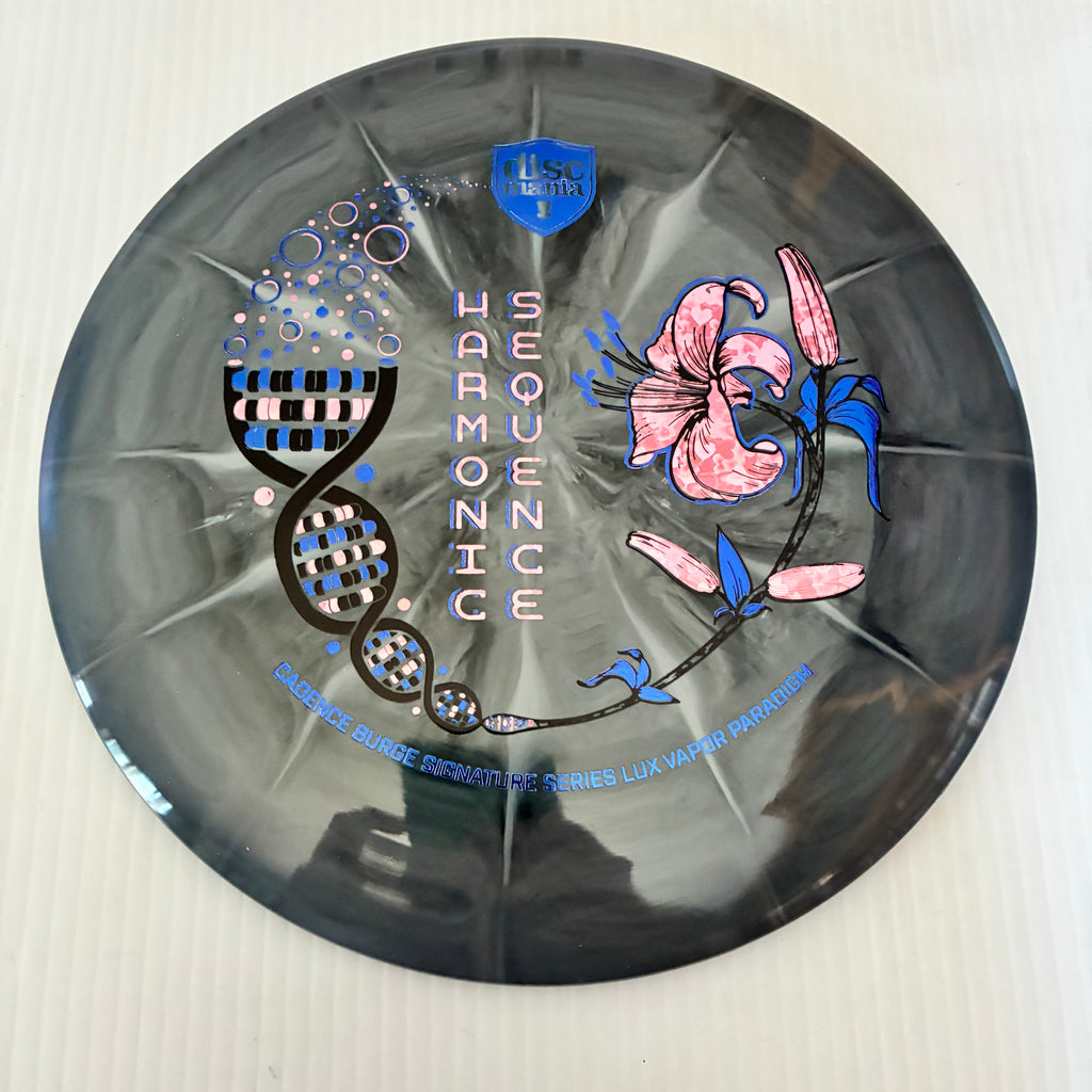 Discmania Harmonic Sequence Cadence Burge Signature Series Lux Vapor Paradigm 12/6/-1.5/2