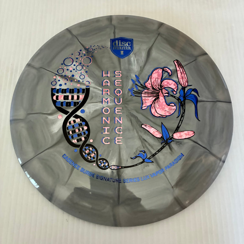 Discmania Harmonic Sequence Cadence Burge Signature Series Lux Vapor Paradigm 12/6/-1.5/2