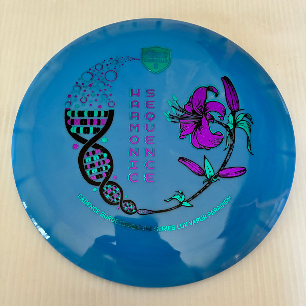 Discmania Harmonic Sequence Cadence Burge Signature Series Lux Vapor Paradigm 12/6/-1.5/2