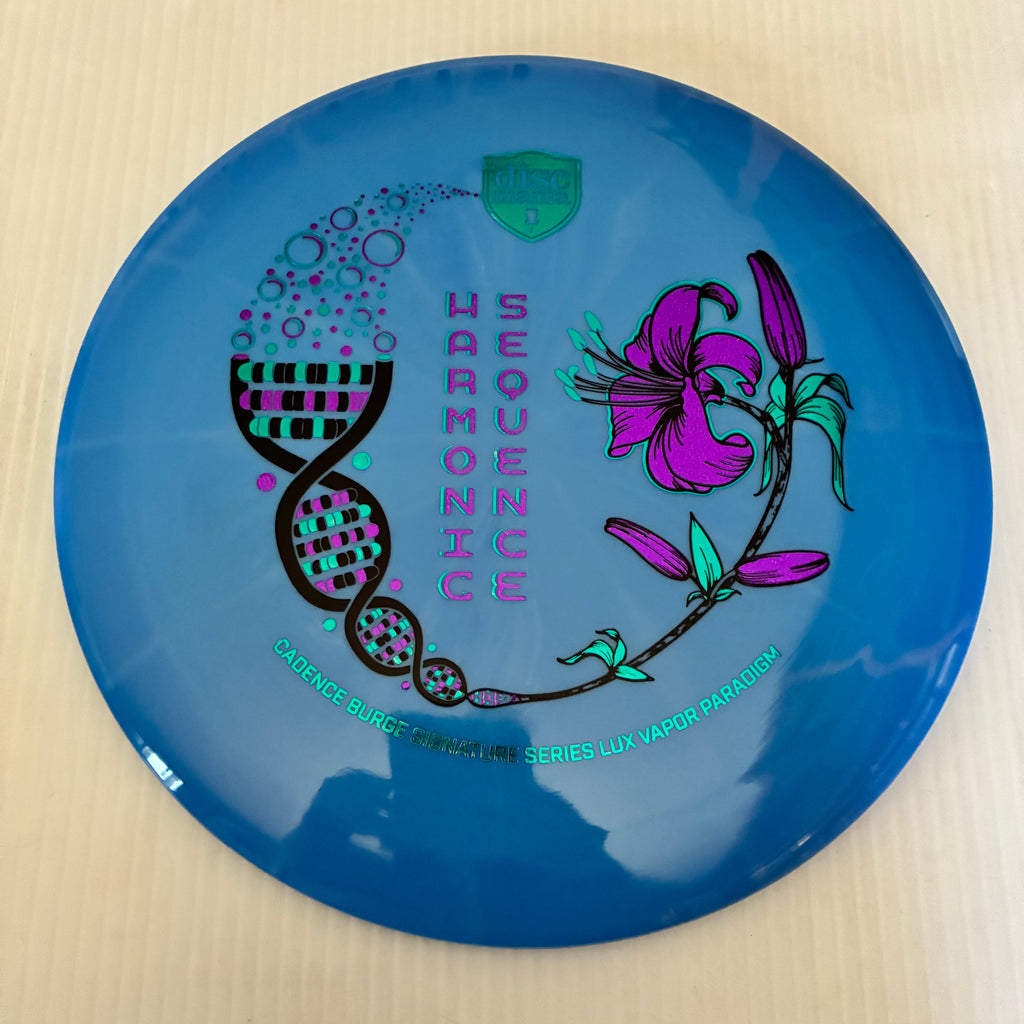 Discmania Harmonic Sequence Cadence Burge Signature Series Lux Vapor Paradigm 12/6/-1.5/2