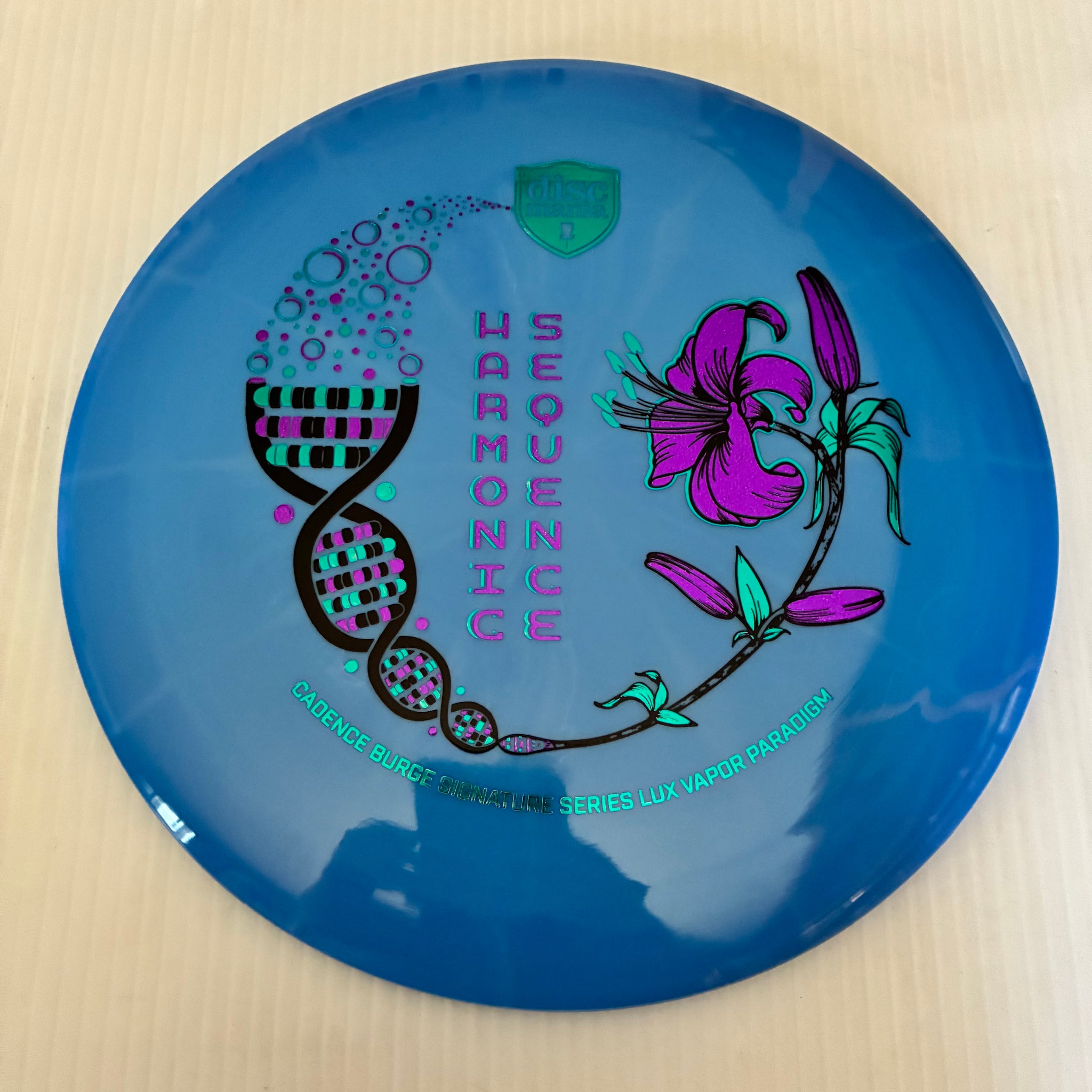Discmania Harmonic Sequence Cadence Burge Signature Series Lux Vapor Paradigm 12/6/-1.5/2