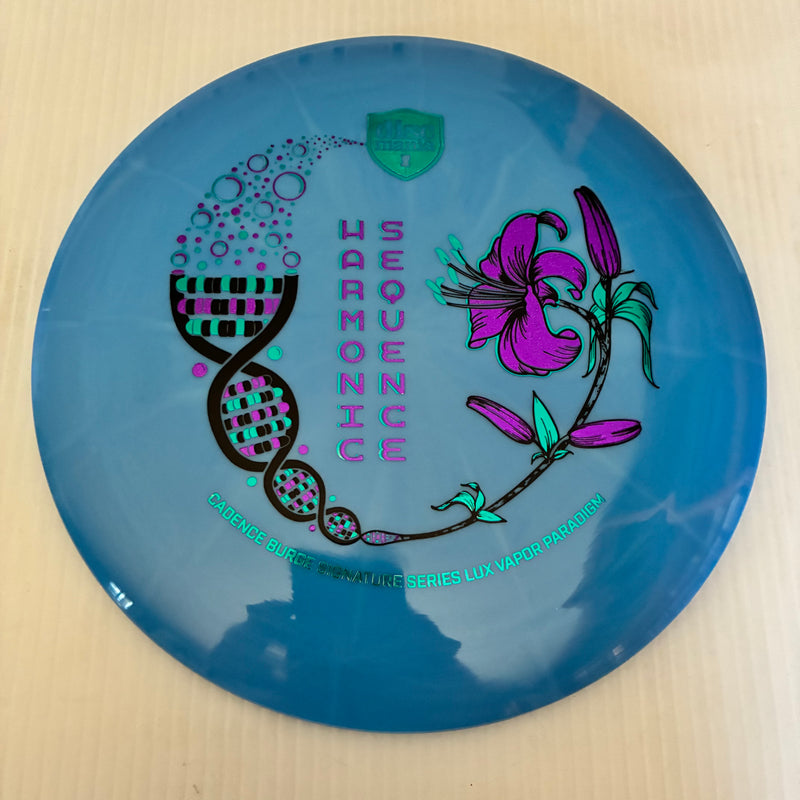 Discmania Harmonic Sequence Cadence Burge Signature Series Lux Vapor Paradigm 12/6/-1.5/2