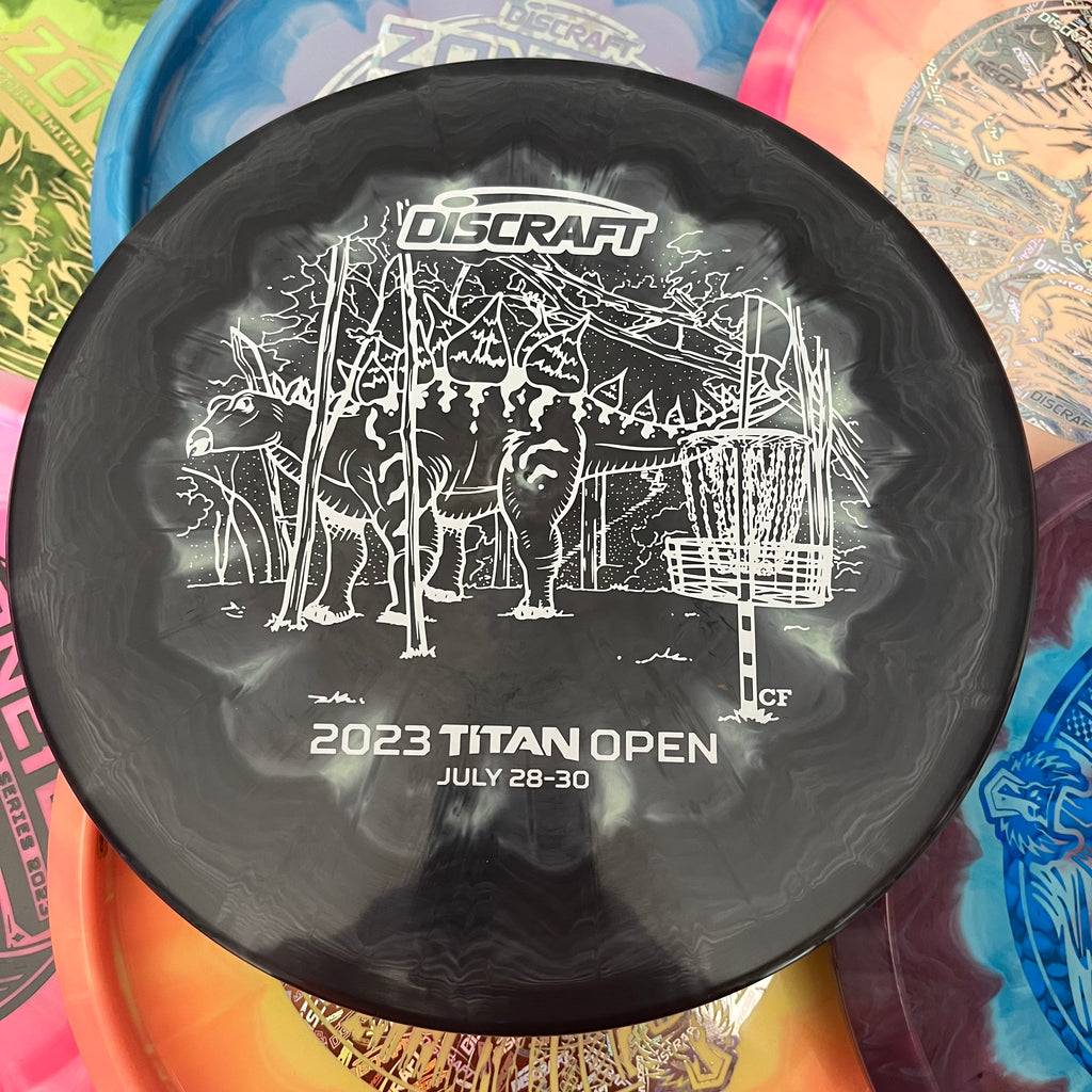 Discraft 2023 Titan Open Brodie Smith Tour Series Swirly ESP Zone OS 4/2/1/5