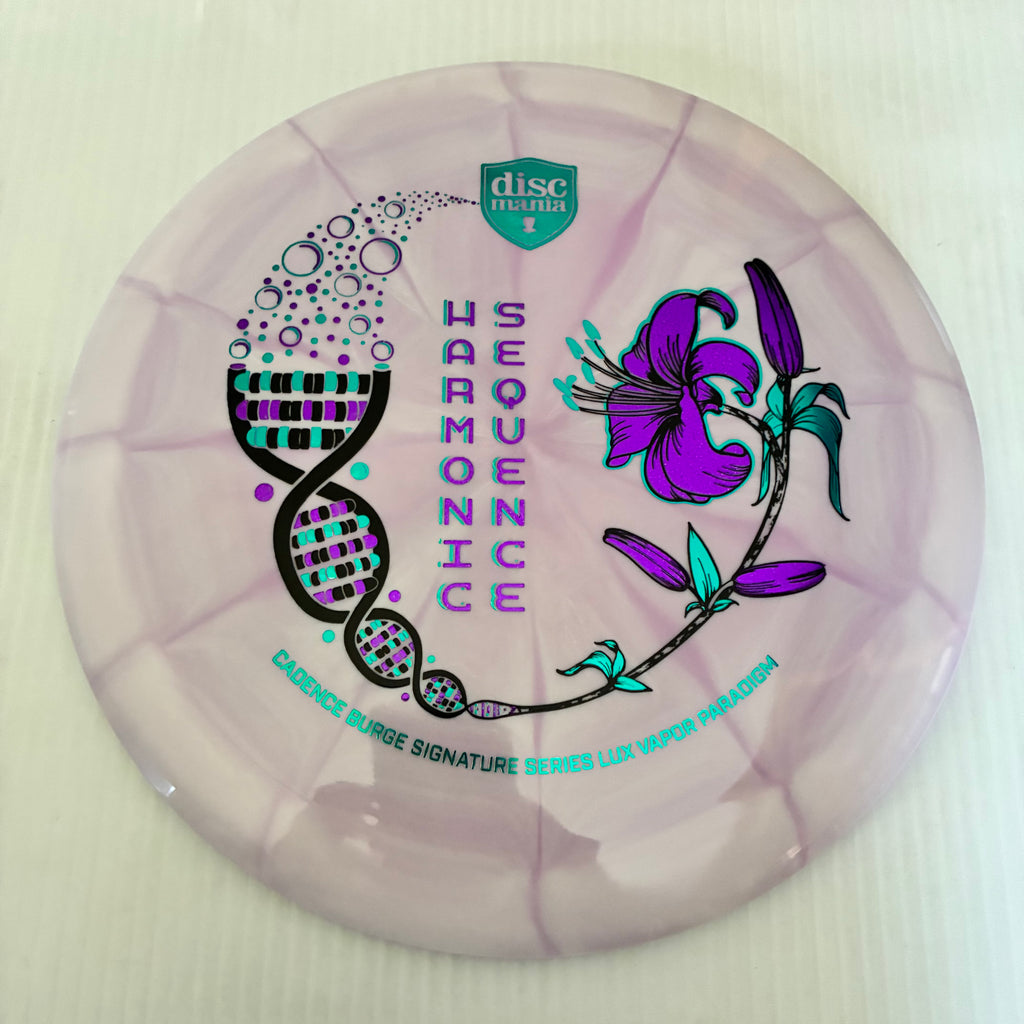 Discmania Harmonic Sequence Cadence Burge Signature Series Lux Vapor Paradigm 12/6/-1.5/2