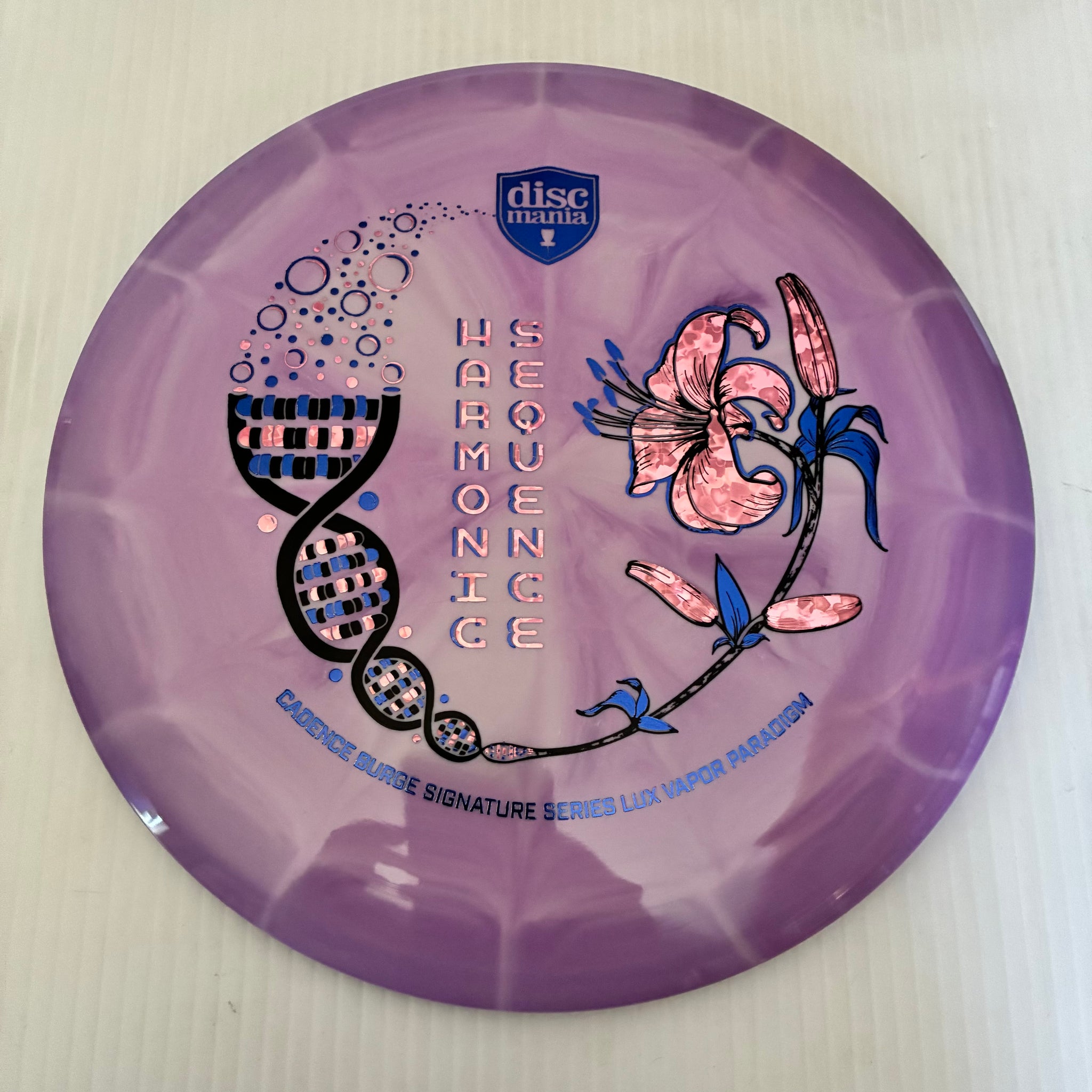 Discmania Harmonic Sequence Cadence Burge Signature Series Lux Vapor Paradigm 12/6/-1.5/2