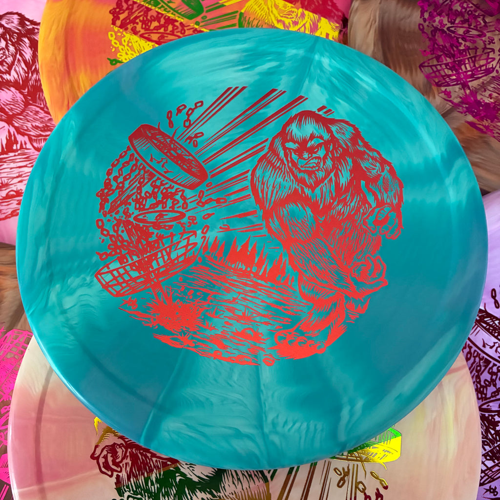 Dynamic Discs Slamsquatch Classic Blend Burst Slammer 3/2/0/3