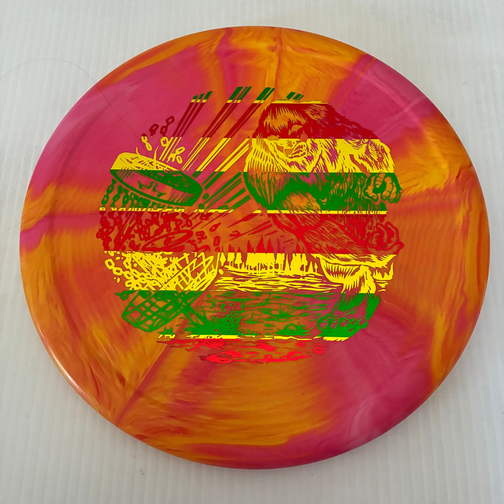 Dynamic Discs Slamsquatch Classic Blend Burst Slammer 3/2/0/3