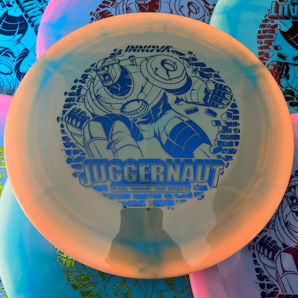 Innova Factory Store 2023 Joel Freeman Tour Series Halo Star Glow Juggernaut 12/4/1/4
