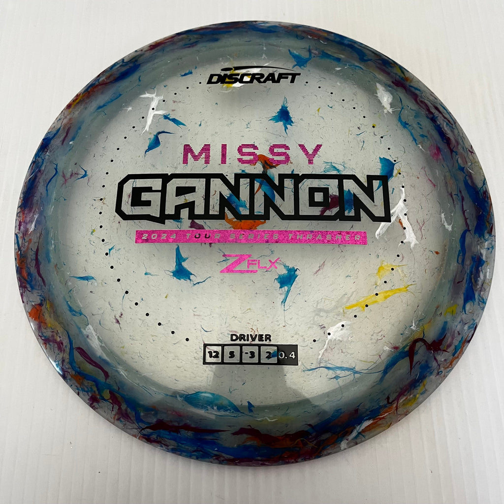 Discraft 2024 Missy Gannon Tour Series Jawbreaker Z FLX Thrasher 12/5/-3/2