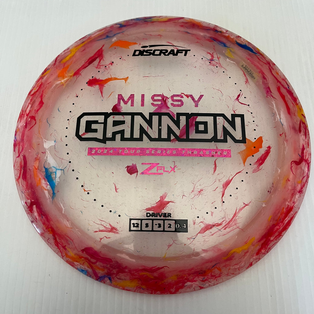 Discraft 2024 Missy Gannon Tour Series Jawbreaker Z FLX Thrasher 12/5/-3/2