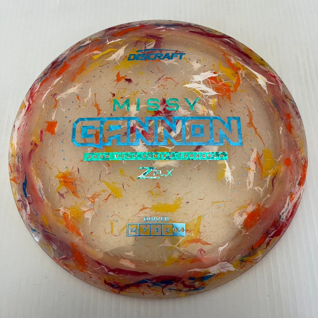 Discraft 2024 Missy Gannon Tour Series Jawbreaker Z FLX Thrasher 12/5/-3/2