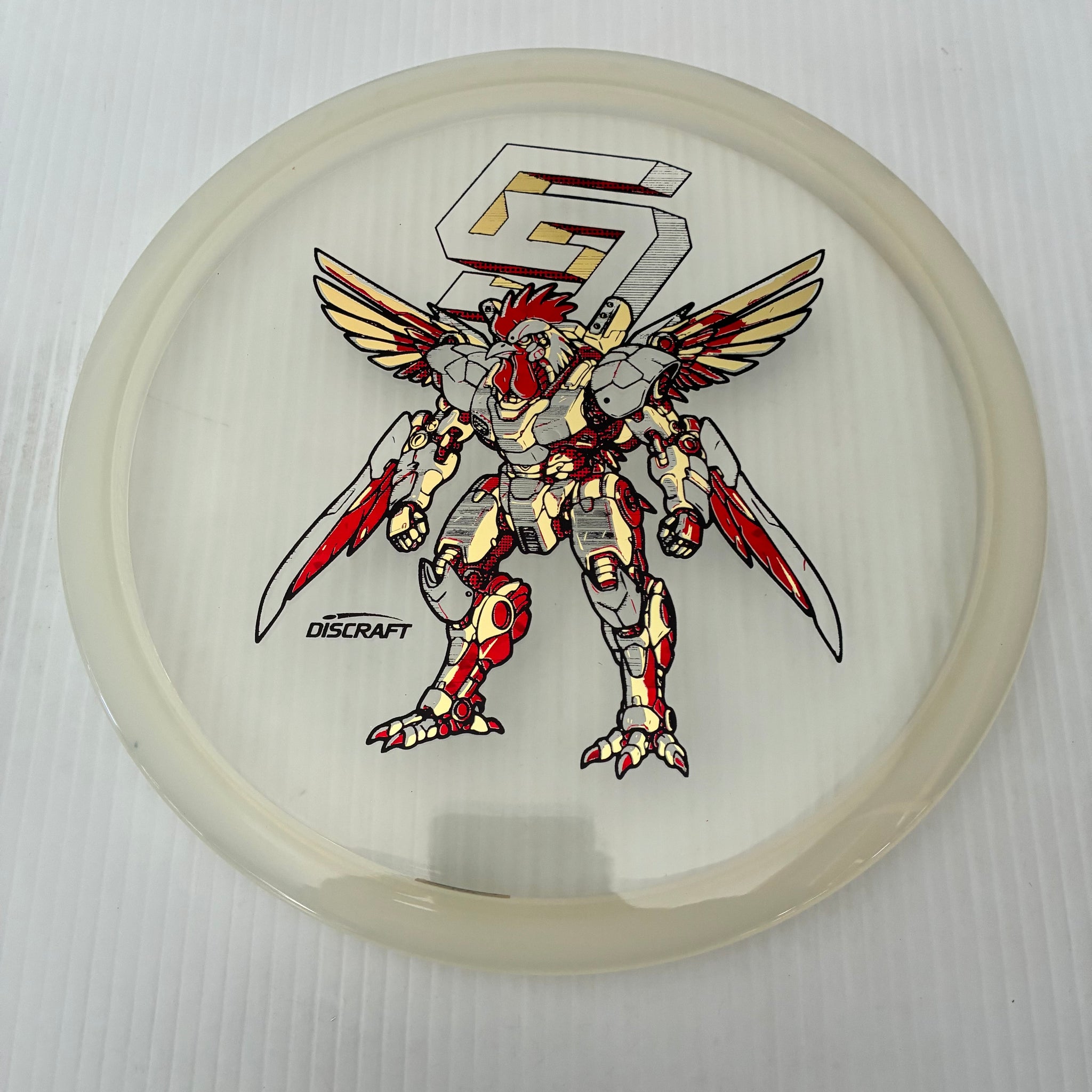 Discraft 3 Foil Chris Dickerson Robot Chicken Cryztal Z Buzzz 5/4/-1/1