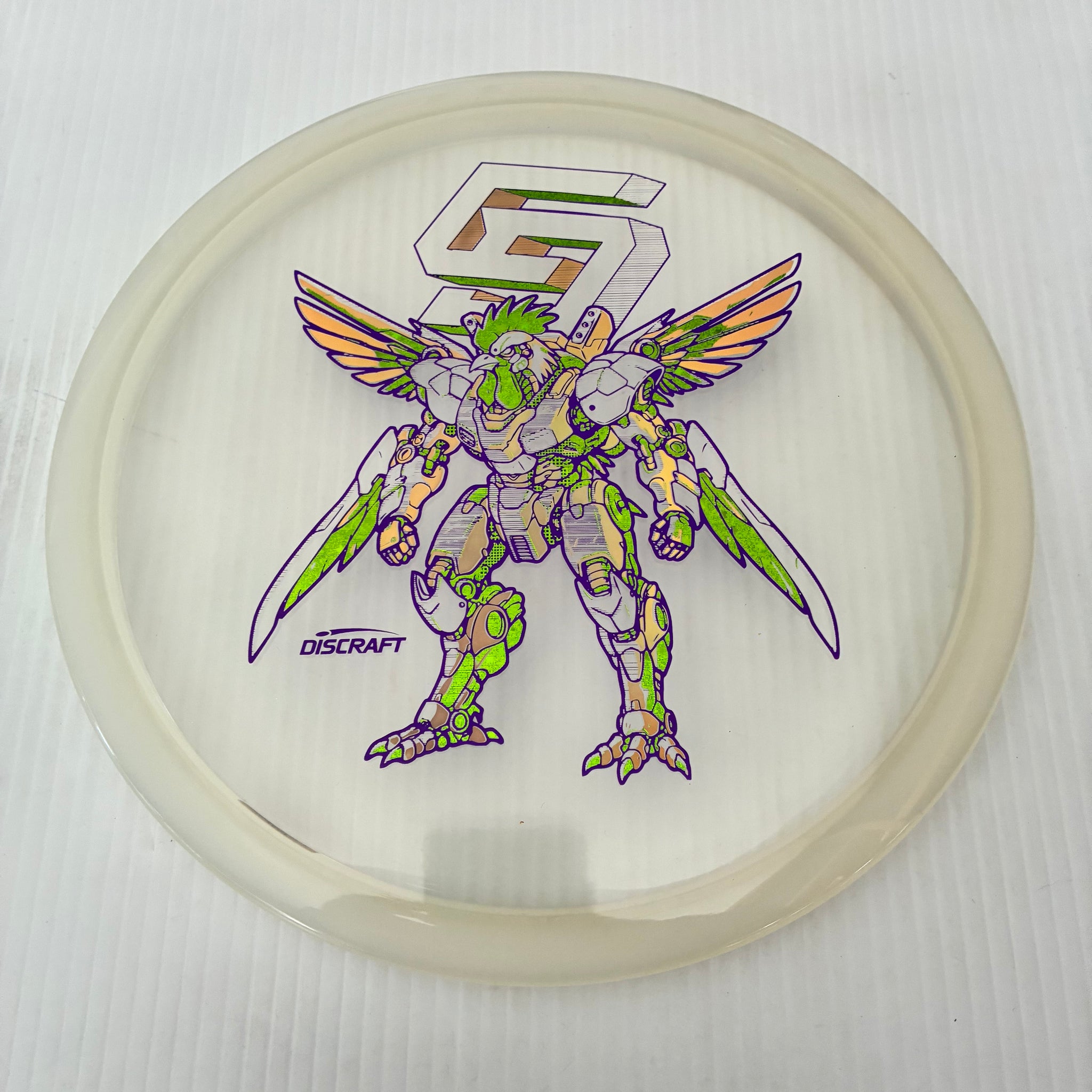 Discraft 3 Foil Chris Dickerson Robot Chicken Cryztal Z Buzzz 5/4/-1/1