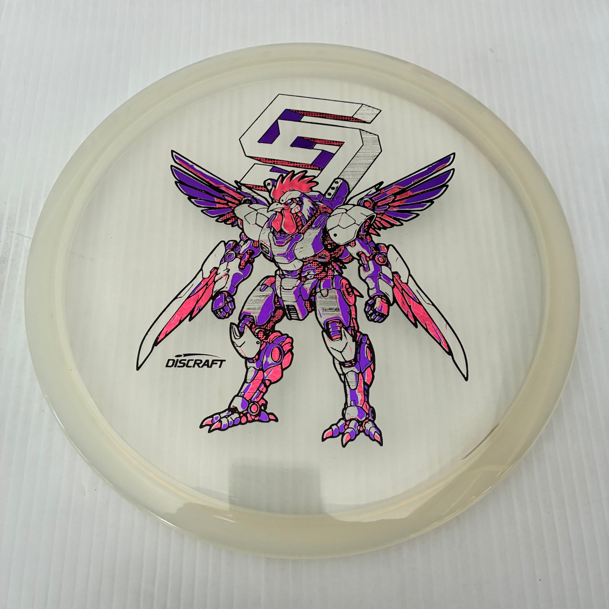 Discraft 3 Foil Chris Dickerson Robot Chicken Cryztal Z Buzzz 5/4/-1/1