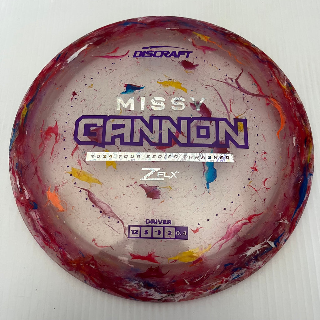 Discraft 2024 Missy Gannon Tour Series Jawbreaker Z FLX Thrasher 12/5/-3/2