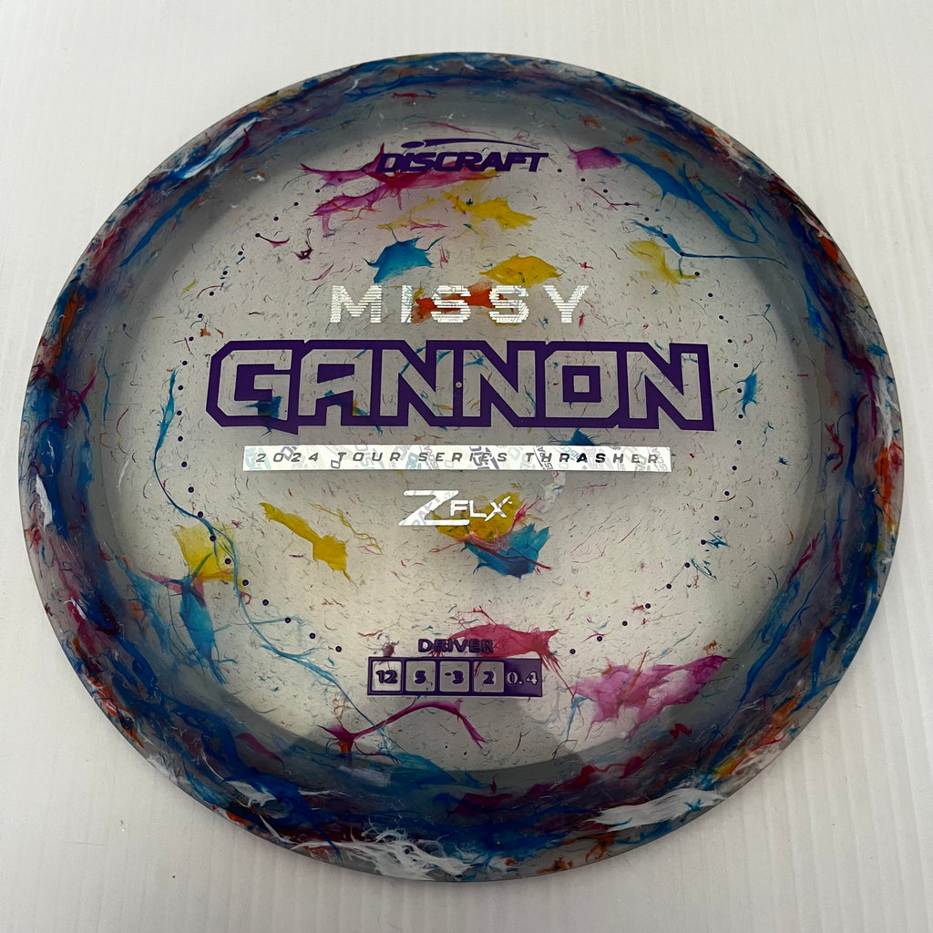 Discraft 2024 Missy Gannon Tour Series Jawbreaker Z FLX Thrasher 12/5/-3/2
