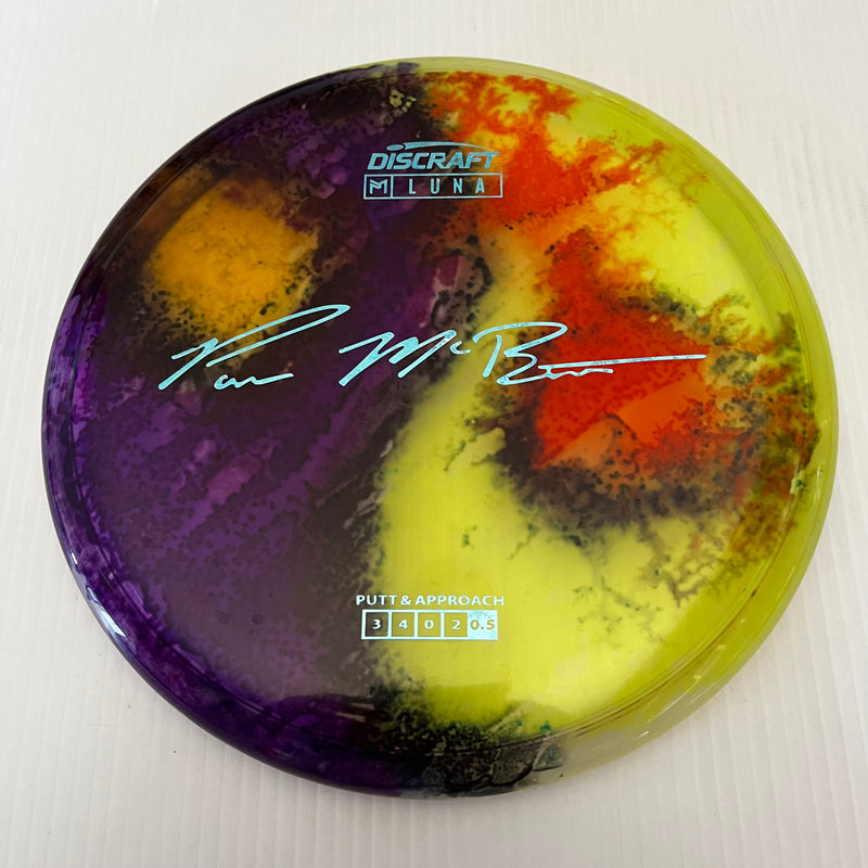 Discraft Paul McBeth Fly Dye Z Luna 3/3/0/3