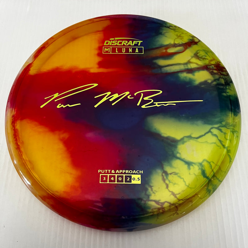 Discraft Paul McBeth Fly Dye Z Luna 3/3/0/3